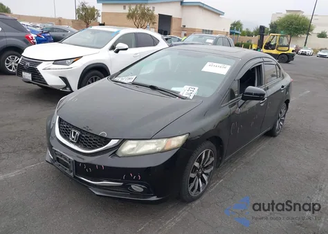 2014 Honda Civic Ex-L из США, поврежденный, VIN 19XFB2F92EE261666